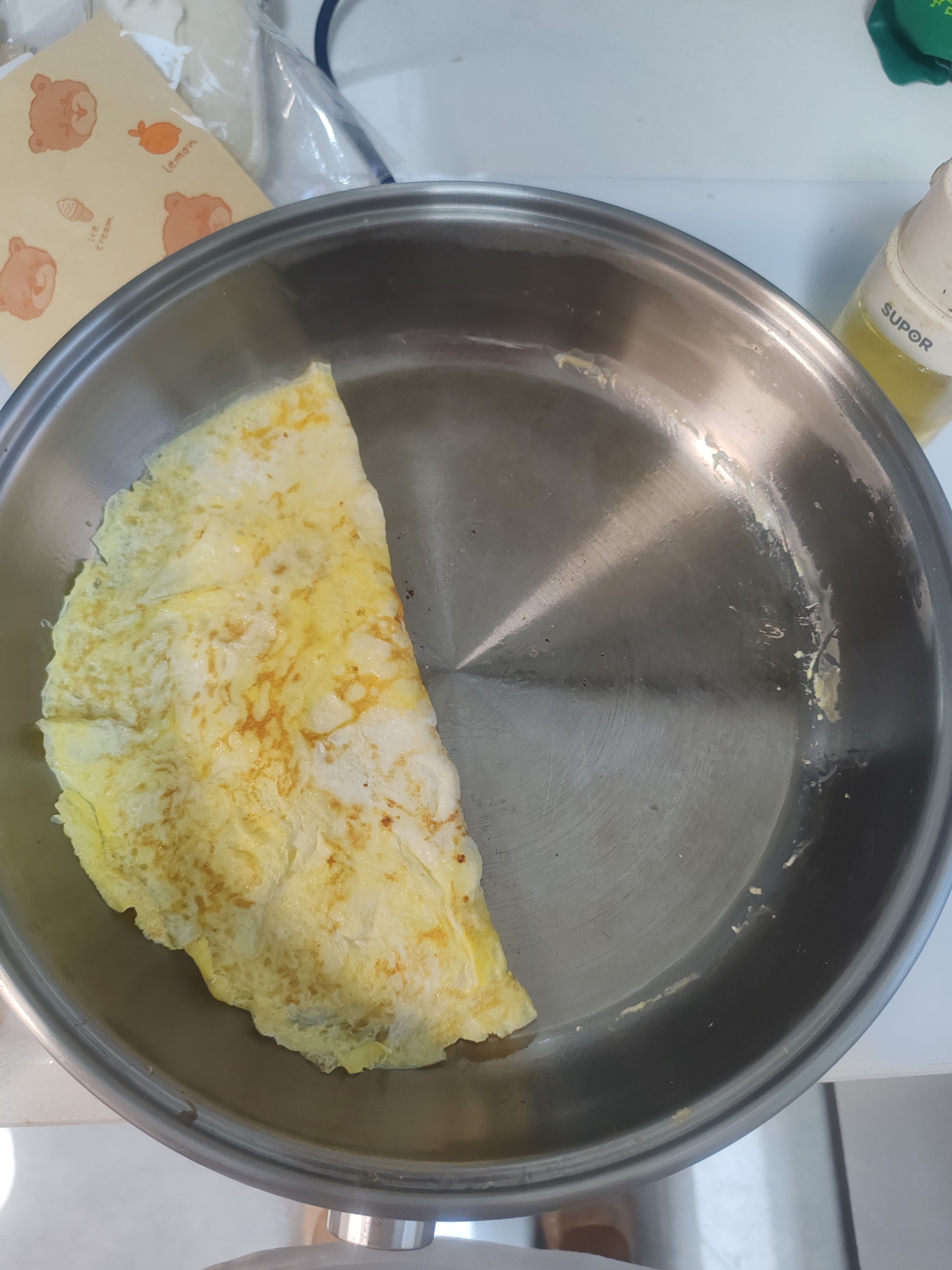 美的（Midea）电饼铛电煎锅0涂层不锈钢家用小型63mm加大加深烤肉锅烙饼锅煎烤机电火锅家庭用新款自营 JKC3470 实拍图