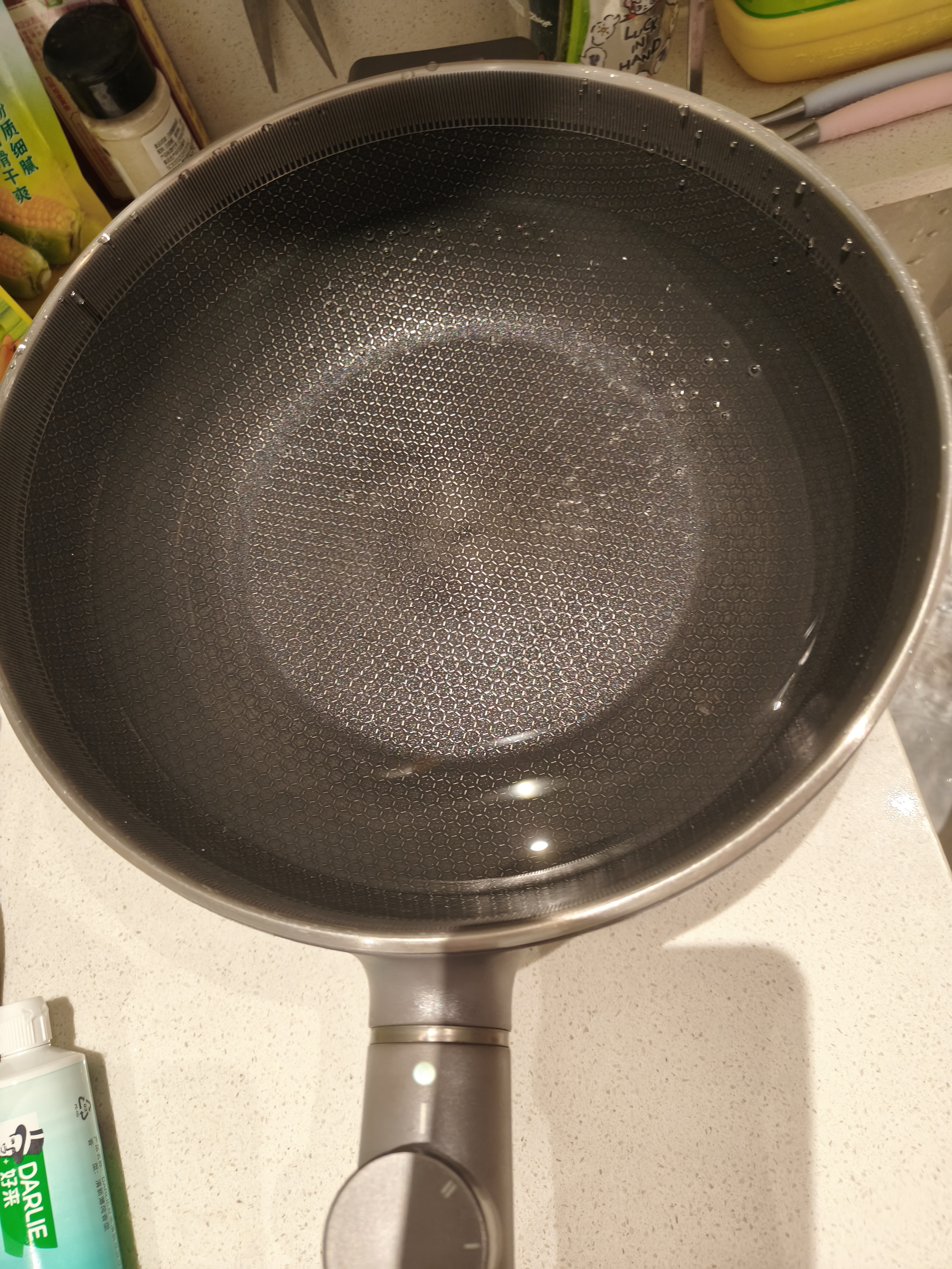 美的（Midea）电炒锅 电蒸锅 电煮锅电火锅家用多功能锅炒菜锅304蜂窝晶刻多用途锅4L电热锅 MC-HGS2812 实拍图
