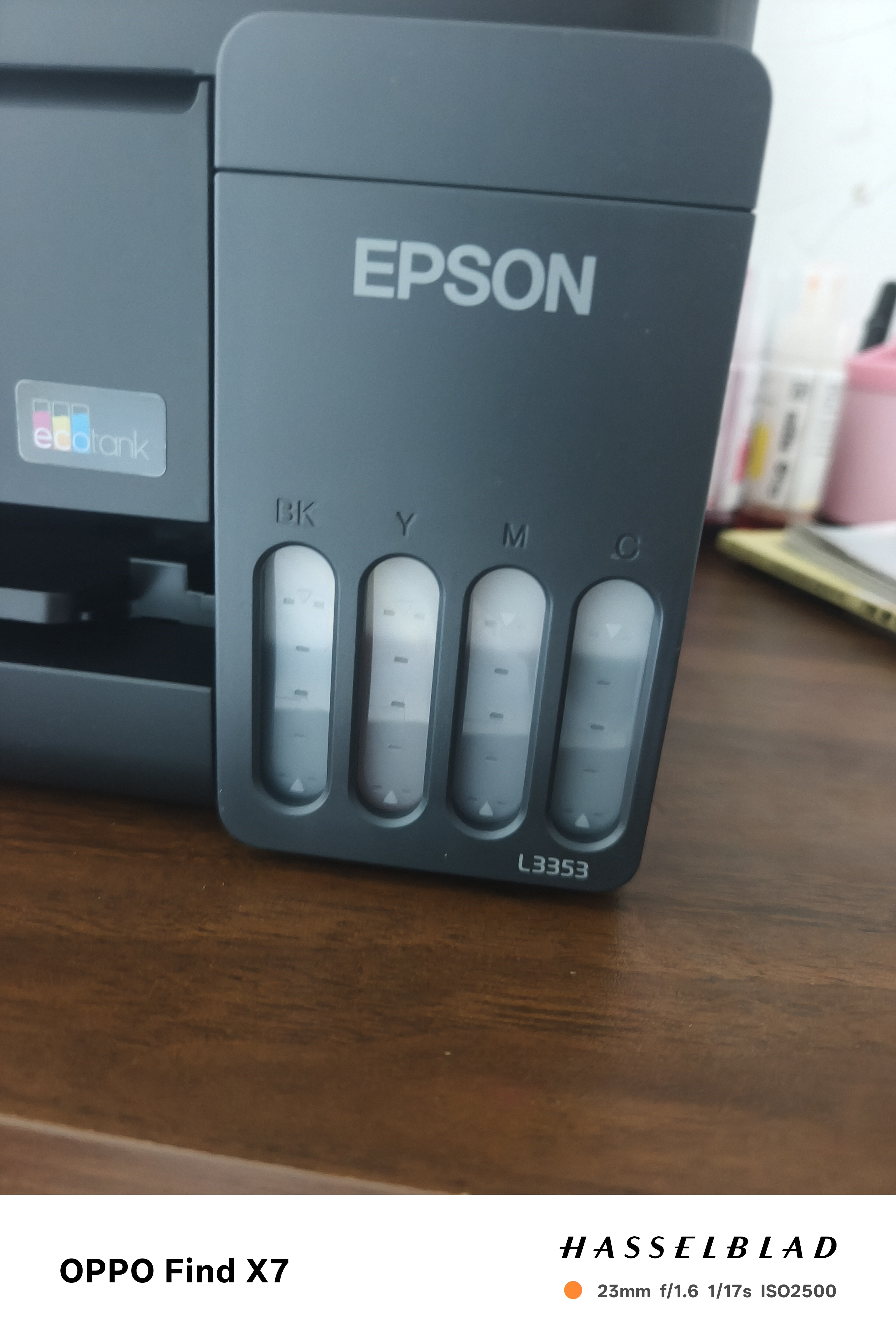爱普生（EPSON）L3355  L3353打印机家用小型彩色照片墨仓式L3351 3251 3253无线复印A4一体机 AI作业学生用 资料 【推荐】L3353 (26年重磅新品 全面升级) 官方标 实拍图
