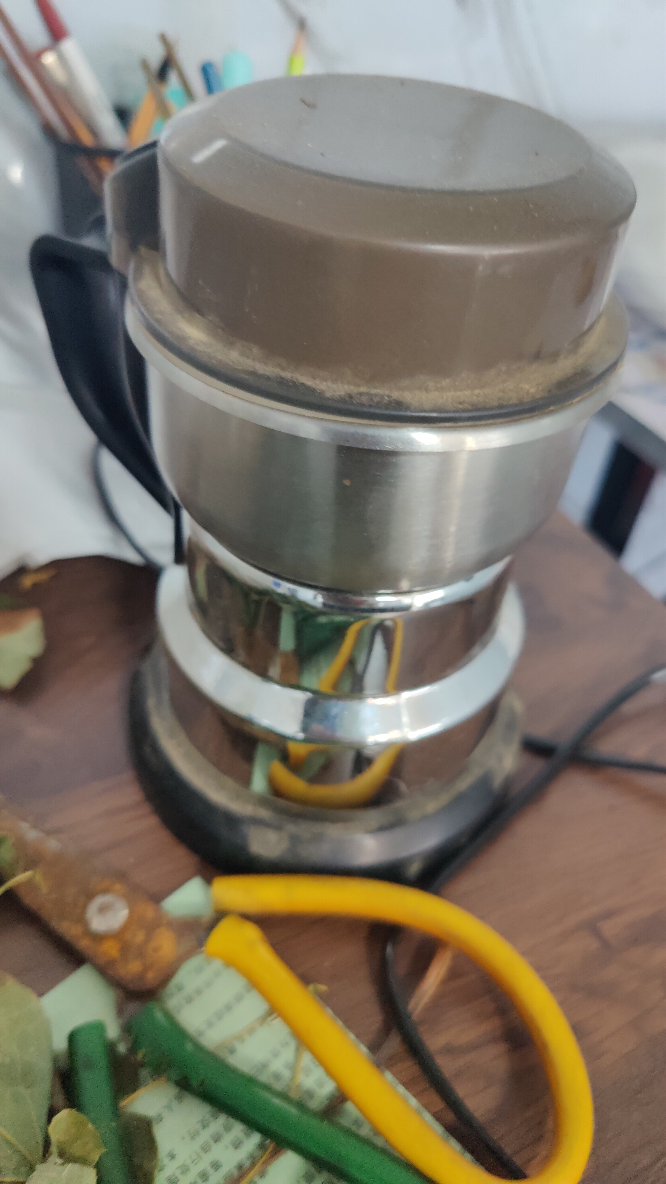 京冇磨粉机打粉机超细研磨机家用中药材粉碎机万能五谷杂粮电动破碎机 实拍图