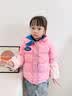 库洛米宝宝袖套小月龄秋冬儿童羽绒服防水护袖防污耐脏婴幼儿套袖 粉色KT【长约17.5cm】 实拍图