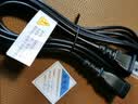 CABLE CREATION DZ130两插2口电源延长线直头新国标10A两芯插座插线板延长线适用电视电动车监控公对母加长线 3米 实拍图