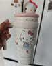三丽鸥（SANRIO）HelloKitty公仔冰霸保温锁冷杯316不锈钢带吸管女友中秋礼物700ml 实拍图