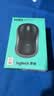 罗技（Logitech）M185鼠标 无线鼠标 办公鼠标 对称鼠标 黑色灰边 带无线2.4G接收器 实拍图