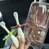 世喜儿童牙刷1-2一3岁婴幼儿宝宝专用软毛口腔清洁训练乳牙刷2支装 实拍图