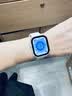 Apple/苹果/苹果 Watch S11 智能手表GPS款42毫米银色铝金属表壳雾紫色运动型表带S/M MEUT4CH/B 实拍图