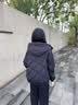 鸭鸭（YAYA）90+系列反季轻薄羽绒服女士短款2026年冬季新款时尚连帽保暖外套 粉色YE6A603791A M 【100-120斤】 实拍图