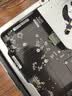 联想（Lenovo）K2有线静音键盘 机械手感 Gasket结构95键 混彩灯效 人体工学 音量旋钮 有线办公键盘 拼色 雾海蓝 实拍图