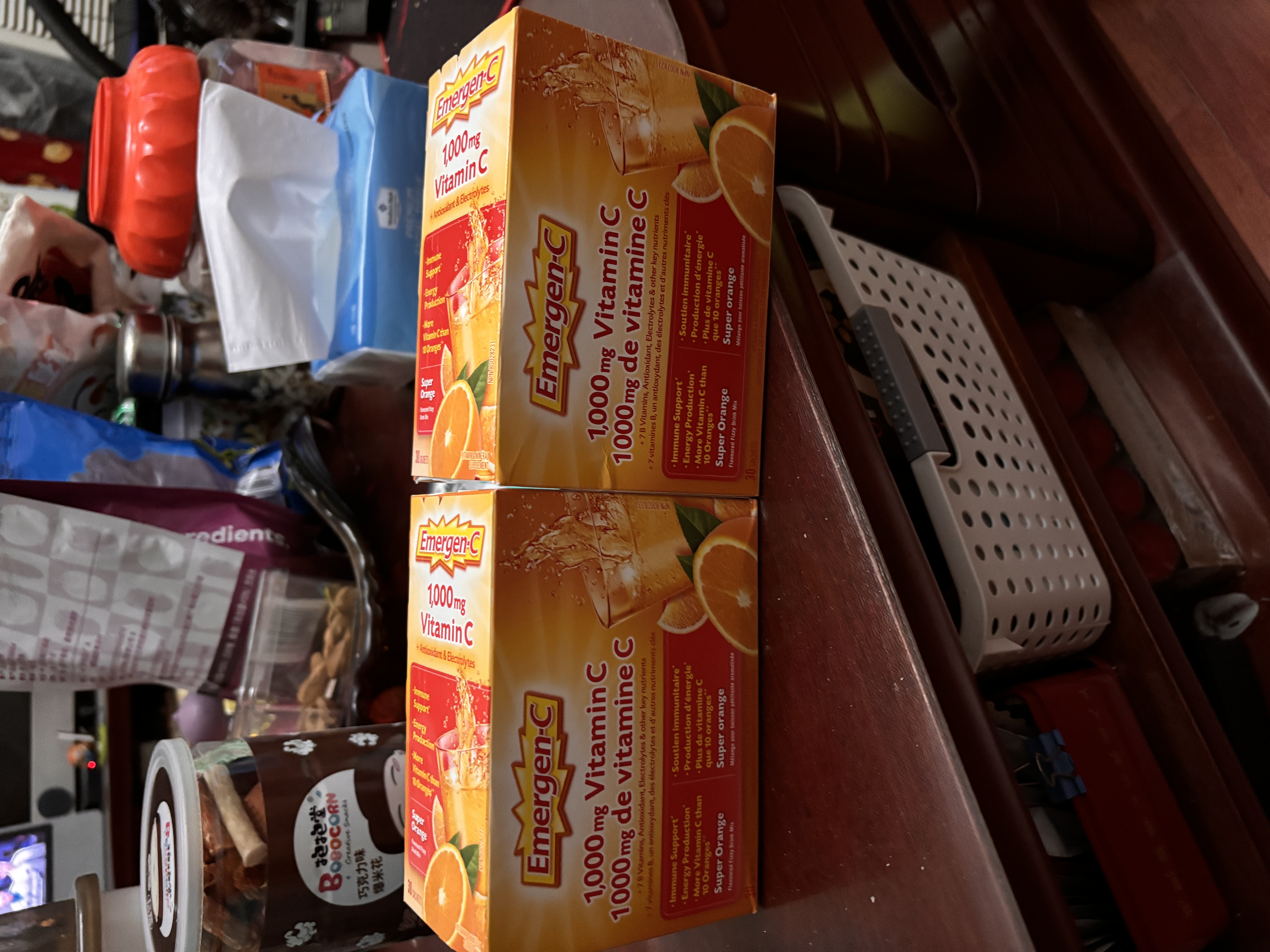 EMERGEN-C益满喜维生素C泡腾粉 VC冲剂橙子味 补维C增强抵抗 国外原装进口 30包鲜橙味 30袋*1盒 【新鲜日期采购】 实拍图