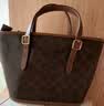 蔻驰（COACH）新款女士经典标志TAXI 21号托特包单肩斜挎包女包包 B4/枫棕色 貂棕色 实拍图