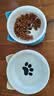 憨憨乐园猫碗陶瓷猫粮双碗斜口狗碗狗盆狗粮宠物幼猫咪吃饭食盆喝水喂食 实拍图