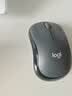 罗技（Logitech）M220 轻音鼠标 无线鼠标 办公鼠标 对称鼠标 带无线微型接收器 灰黑色 实拍图