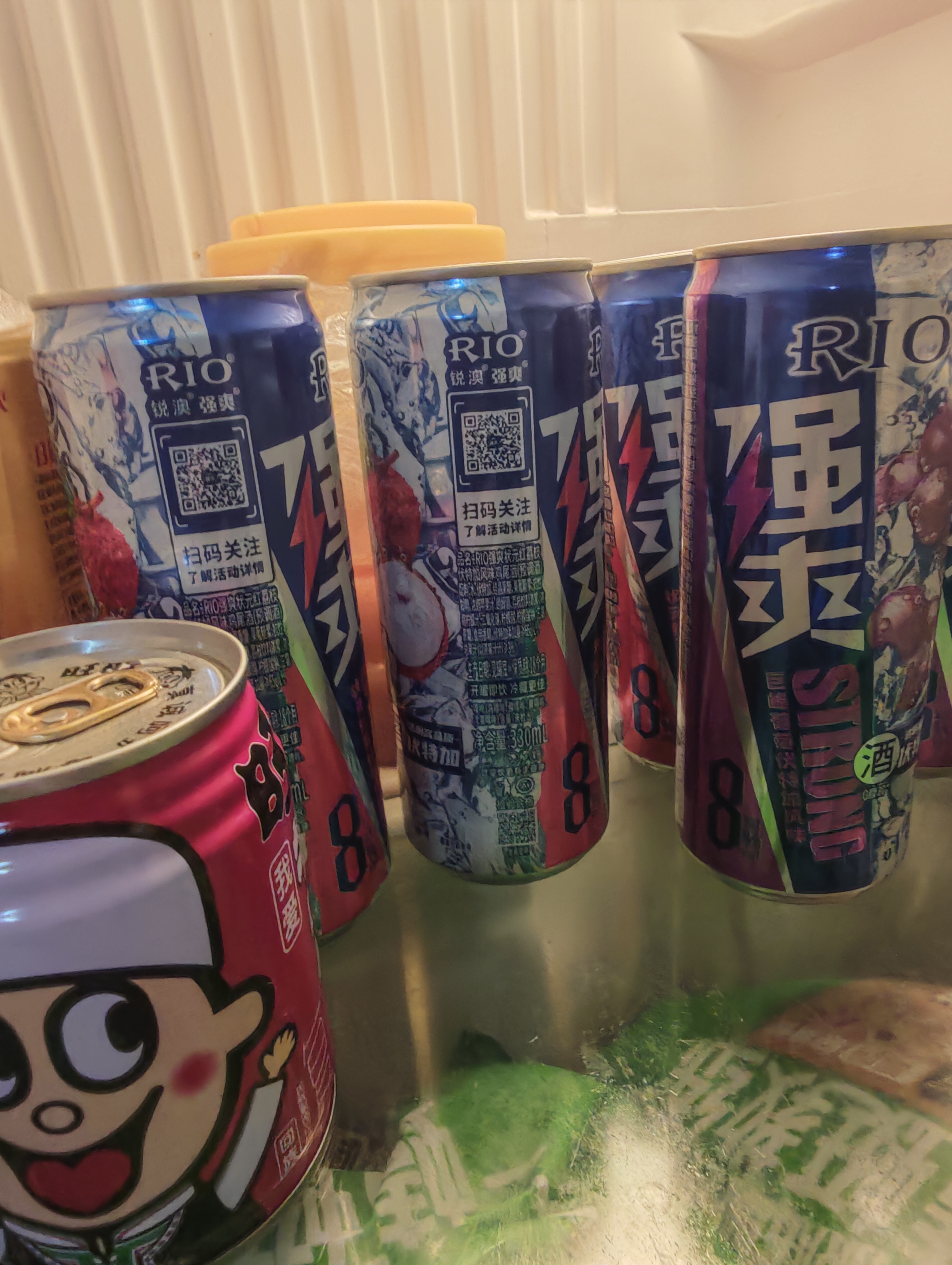 锐澳（RIO）洋酒 预调酒 鸡尾酒 冰饮果酒甜酒伏特加 强爽8度系列 330ml*12罐 实拍图