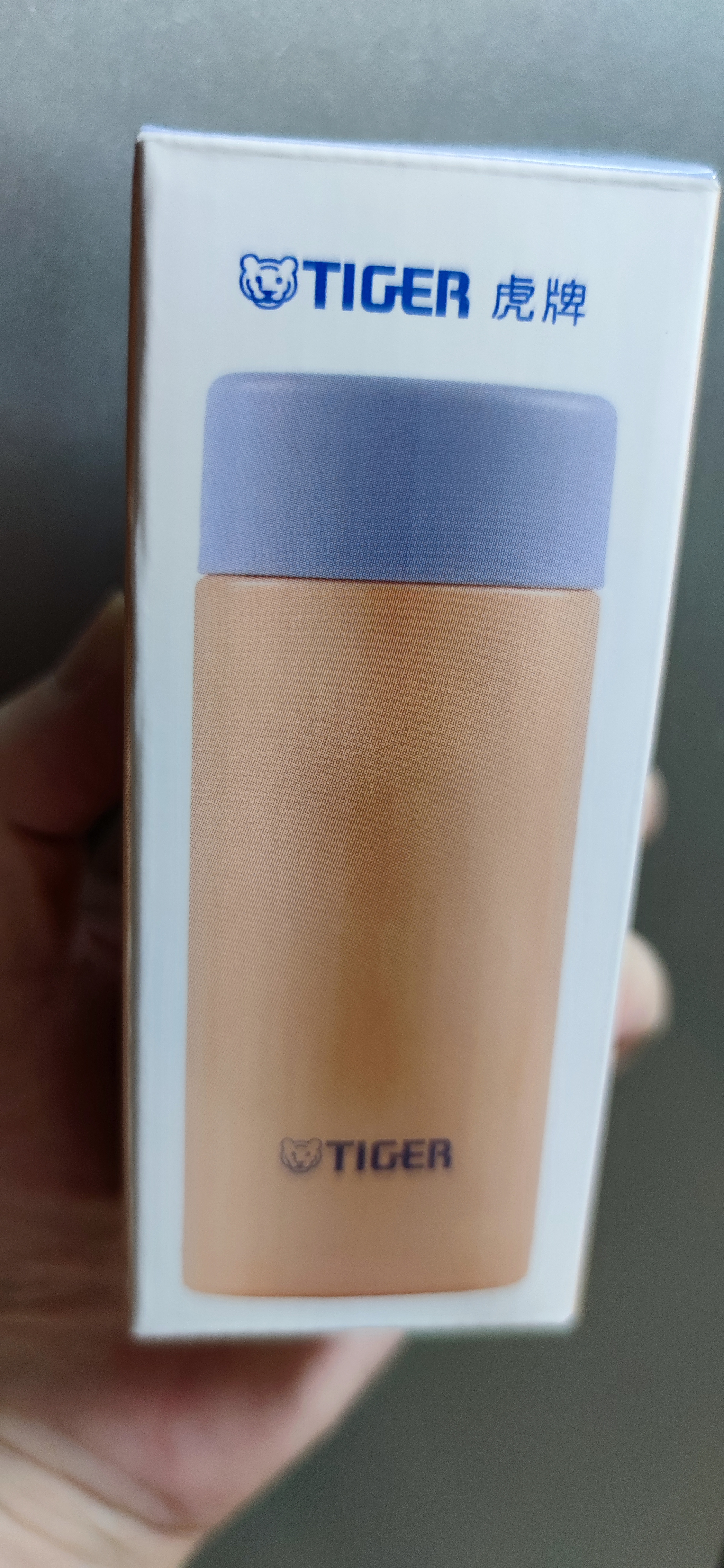 虎牌（TIGER）迷你保温杯可爱少女心简约口袋杯MOA-A12C-RV葡萄西柚-120ml 实拍图