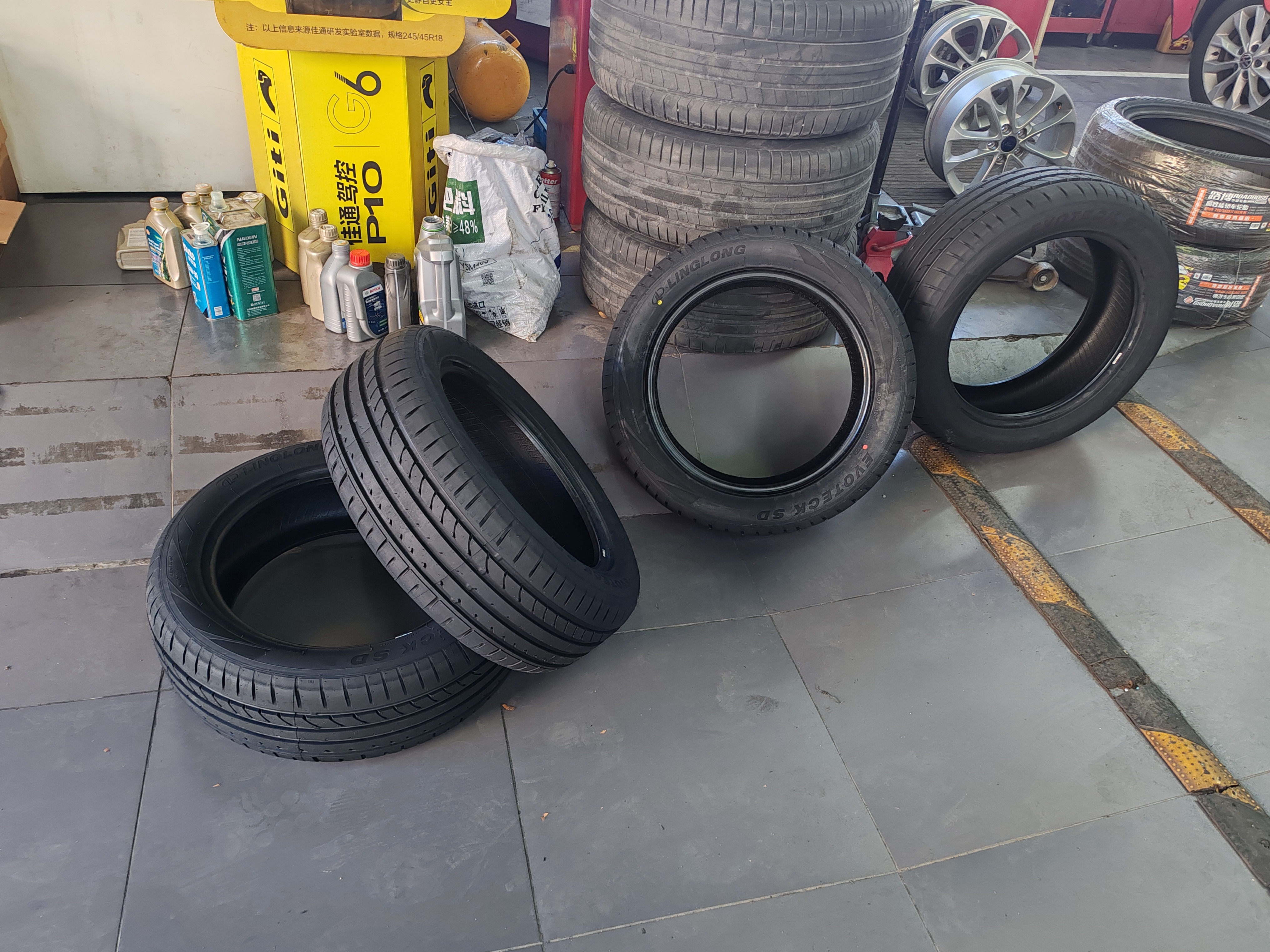 玲珑轮胎汽车轮胎225/55R18 98V 玲珑臻选 SD 现代IX35/CS55 Plus 实拍图