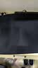 【全网热销|京东包邮】现代翼蛇 电竞办公游戏鼠标垫中小号 防滑护腕加厚电脑书桌键盘垫包边 黑色220*180*2mm 实拍图