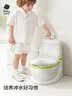 babycare马桶坐便器蹲便器儿童马桶仿真马桶坐便圈2-6岁宝宝便盆维尔粉 实拍图