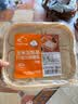 云蕾一次性饭盒加厚玉米淀粉微波餐盒带盖打包快餐便当盒4格*10套 实拍图