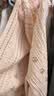 婧麒（JOYNCLEON）月子服纯棉春秋款纱布产后哺乳孕妇睡衣产妇家居服 粉L jyz181399 实拍图