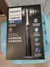 飞利浦（PHILIPS）声波电动牙刷钻石3系Pro 5倍洁齿 智能屏爆灯反馈灯环过压提醒 HX5282/01黑 实拍图