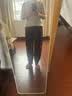 伊芙丽（eifini）蒋欣代言【瘦瘦T】伊芙丽圆领莱赛尔修身舒适休闲显瘦百搭T恤女 燕麦色 XL 125-135斤 实拍图