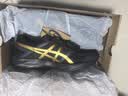亚瑟士ASICS男鞋缓冲透气跑步鞋运动鞋网面回弹跑鞋GEL-CONTEND 4 黑色/金色 44 实拍图