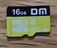 DM大迈 16GB TF（MicroSD）存储卡 黄卡 C10 手机行车记录仪监控摄像头专用高速内存卡 实拍图