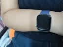 Apple/苹果/苹果 Watch S11 智能手表GPS款42毫米银色铝金属表壳雾紫色运动型表带S/M MEUT4CH/B 实拍图