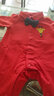 翼纸鸢新生婴儿衣服0-3个月宝宝春秋冬装加绒满月周岁红婴幼连体衣爬服 111款红色 80cm 实拍图