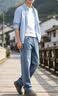 JEEP SPIRIT外套男士休闲轻商务夹克男秋季百搭男装上衣服9907 驼色 XL 实拍图