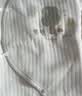 童泰婴儿衣服新生儿连体衣秋冬季夹棉保暖宝宝衣服纯棉蝴蝶哈衣婴儿服 平安小树 59cm 实拍图