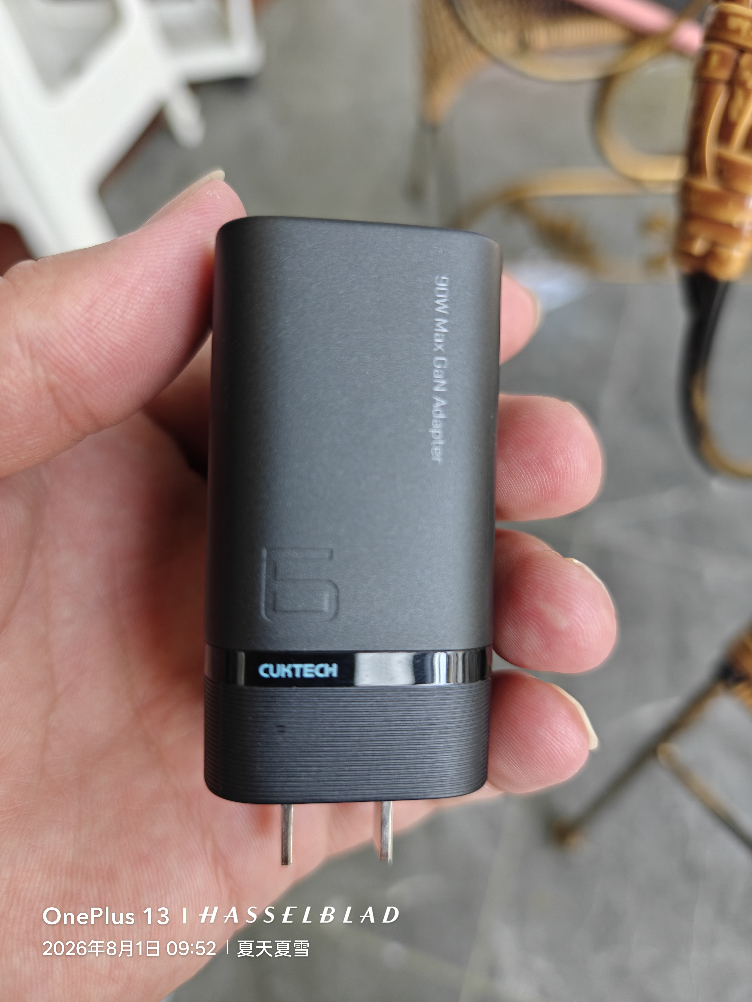 CUKTECH酷态科6号充电器mini氮化镓套装90W多口Type-c快充头适用AVS60W苹果18小米三星手机笔记本电脑 实拍图