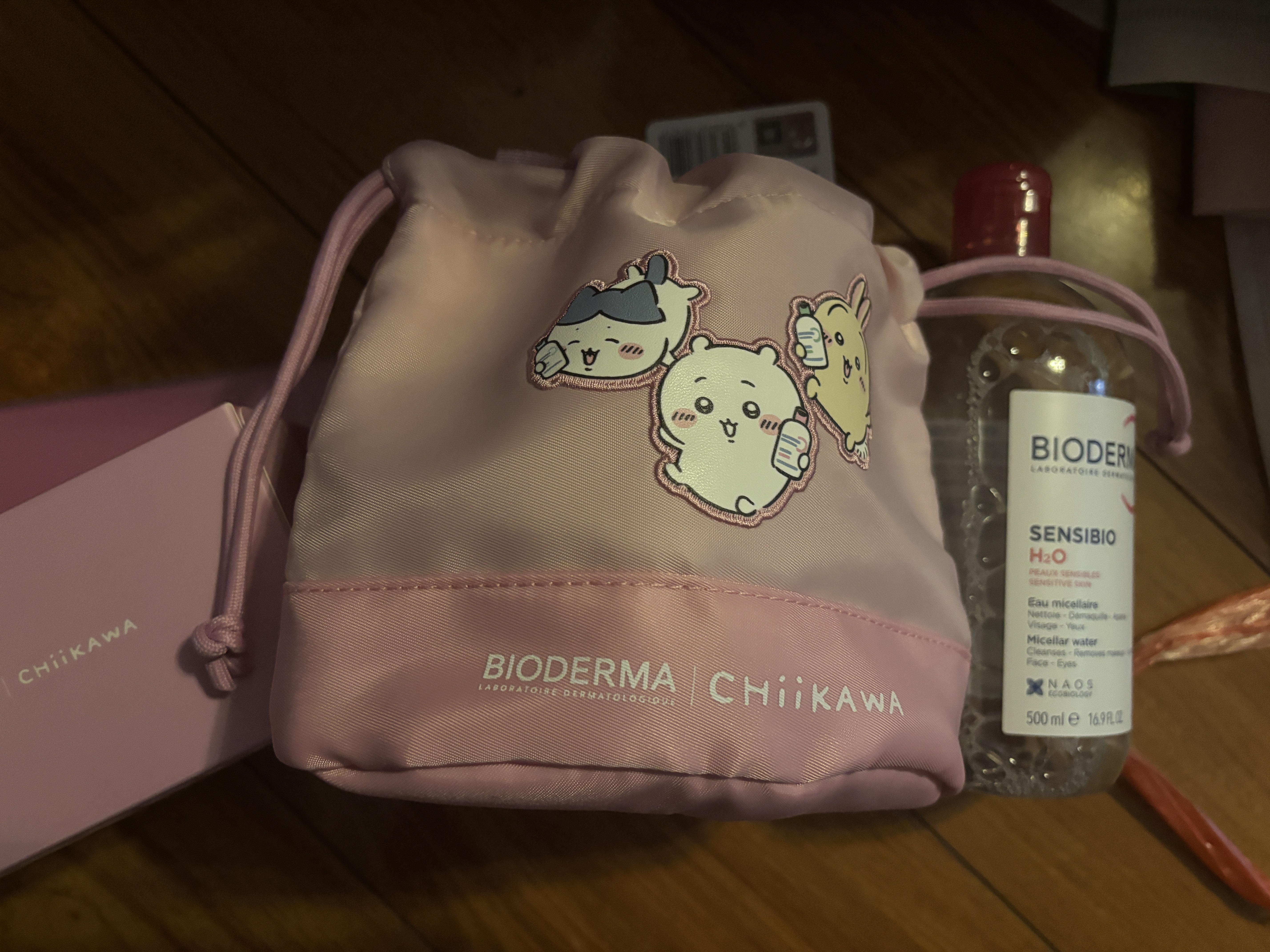 贝德玛（BIODERMA）&Chiikawa【中秋节礼物】授权版粉水500ml粉水敏感肌 实拍图