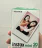 INSTAX富士instax立拍立得 mini相纸 白边双包20张+甜心牛仔相册 实拍图