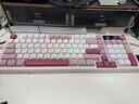 惠普（HP）K500F机械手感有线键盘 静音多功能旋钮办公游戏台式电脑笔记本通用 粉白色 98配列 实拍图