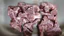 鲁南顺发沂蒙山黑猪带肉脊骨 净重2斤 猪肉龙骨脊髓骨烧烤食材 实拍图
