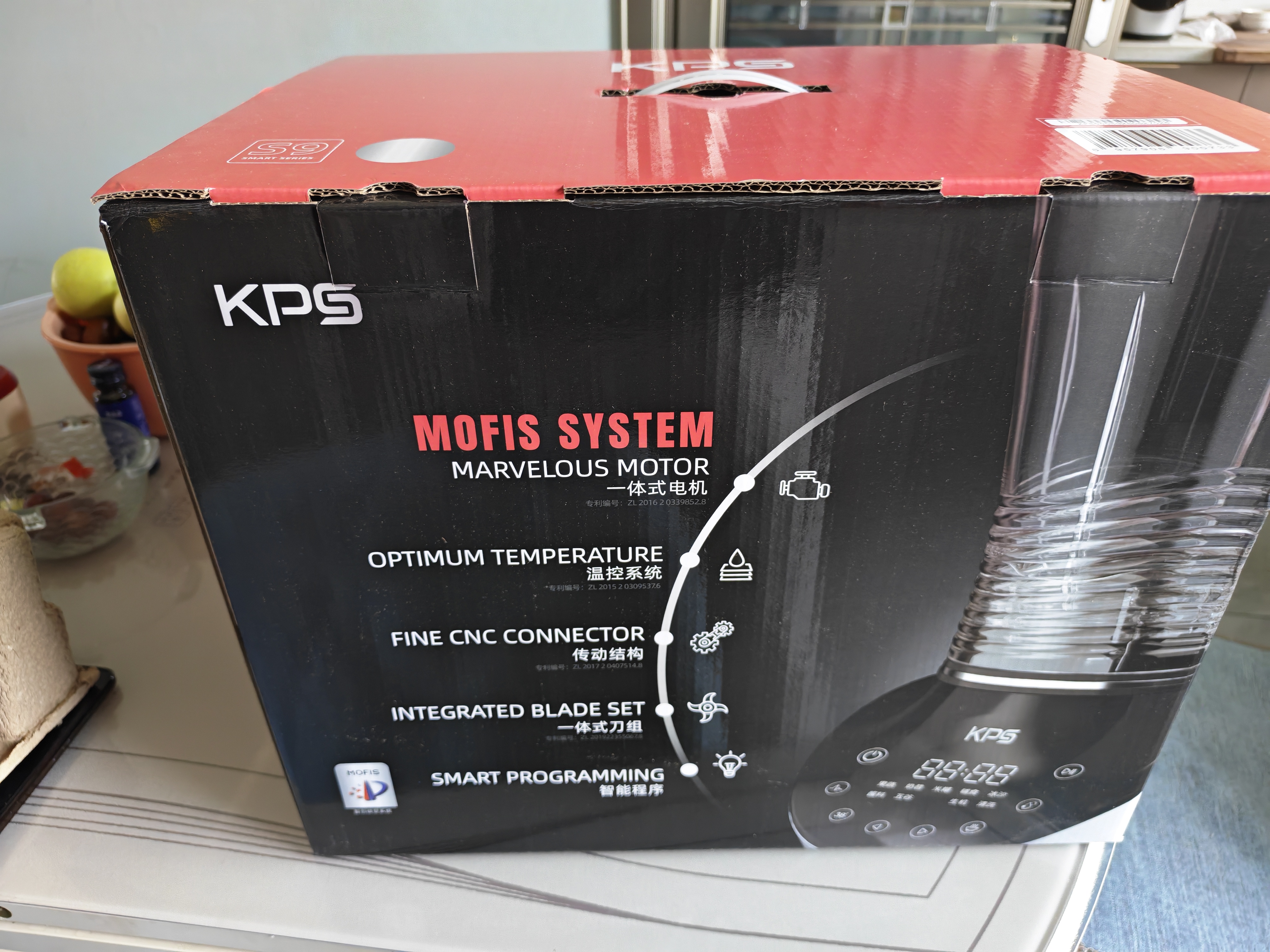 祈和（KPS）38°C温控多功能破壁机全自动免过滤免手洗1500W大功率大容量无涂层家用辅食流食料理机 25新品S9 实拍图