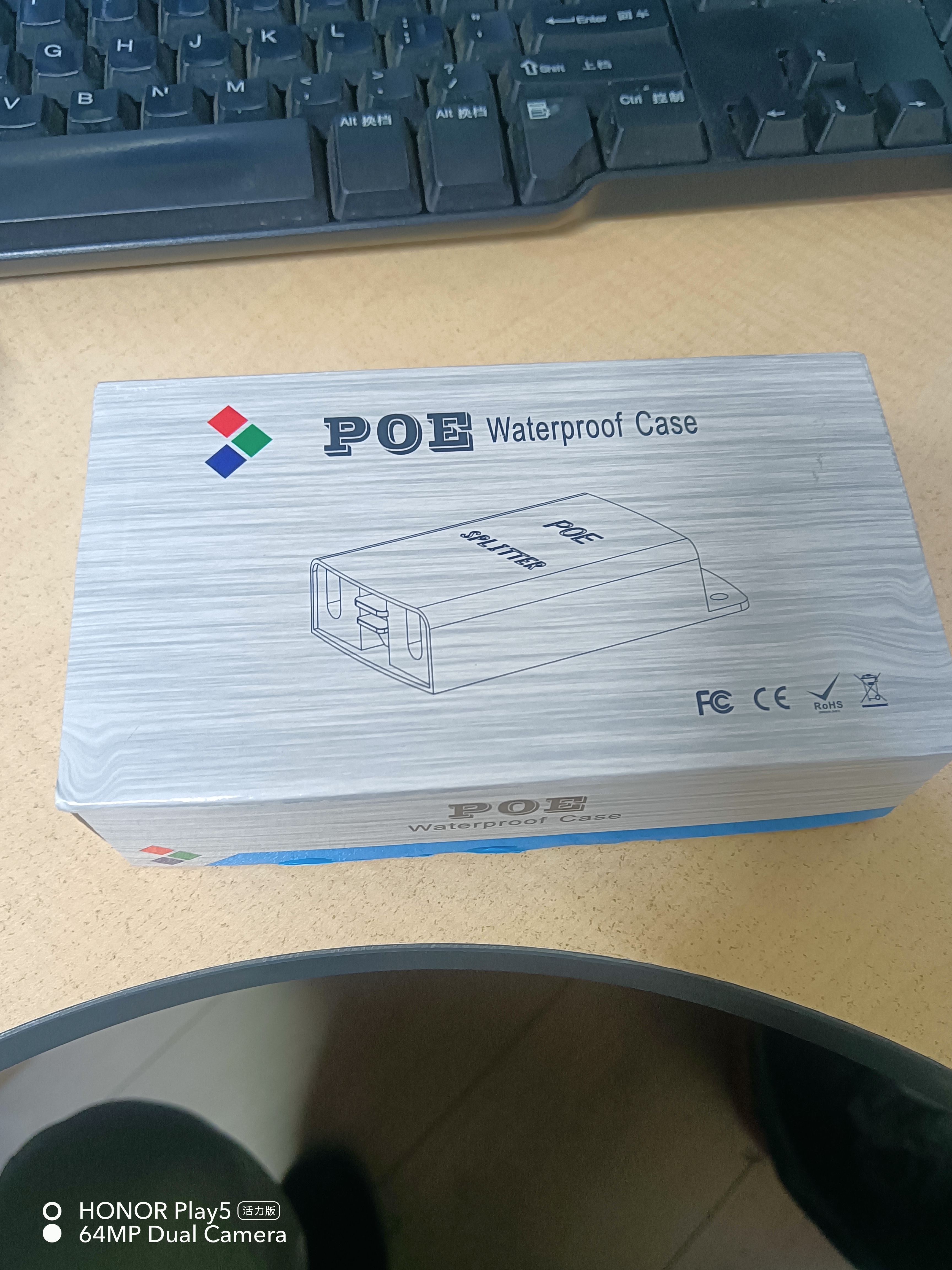 胜为千兆监控网络摄像机防水POE分离器 网线供电模块标准POE分离器48V转12V监控转接头 CPOE12GF 实拍图