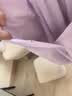 都市丽人月子服带胸垫纯棉秋冬季产后孕妇睡衣产妇喂奶哺乳衣100%棉家居服 实拍图