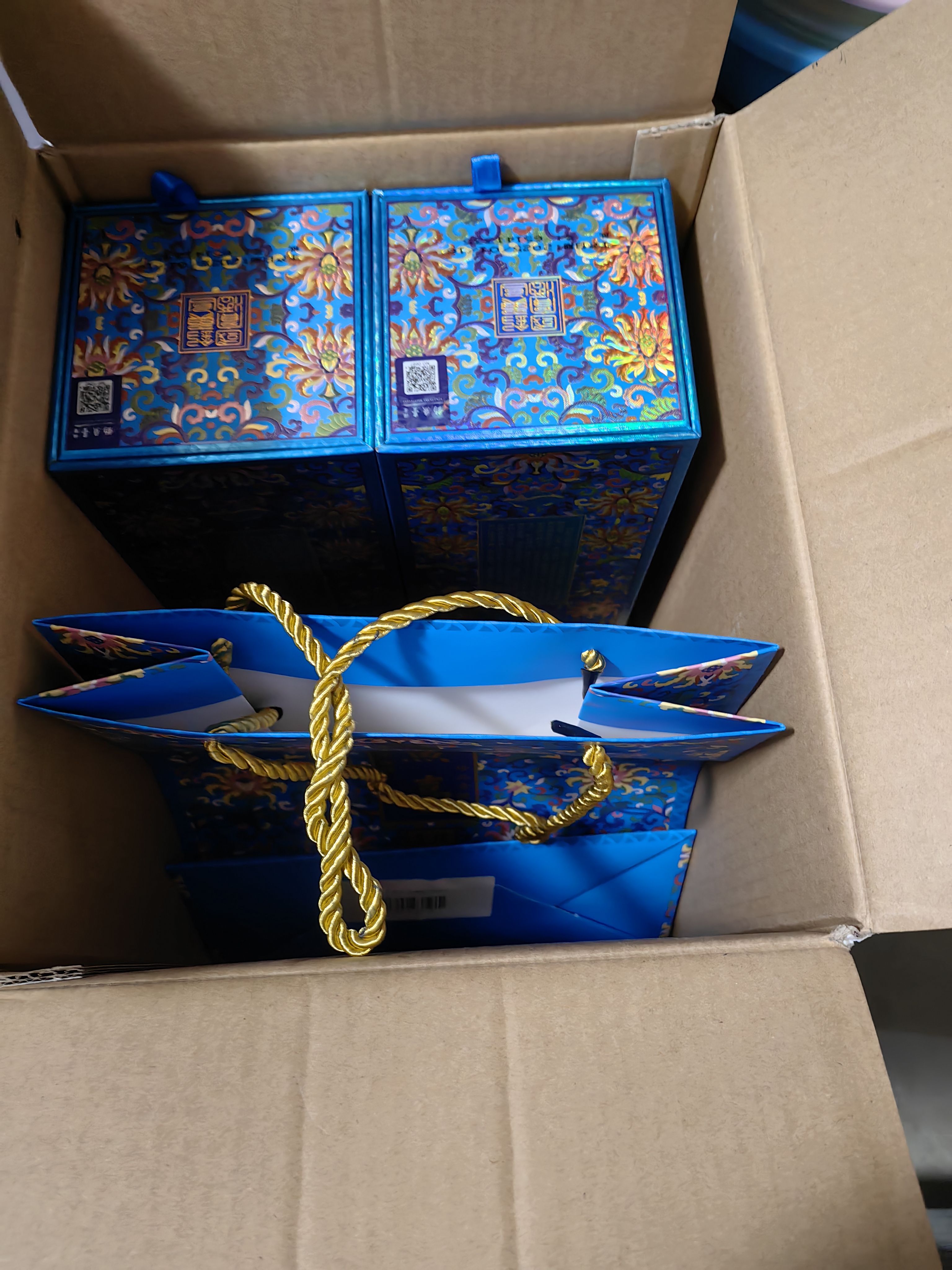 钓鱼台 珍品一号（珐琅彩）酱香型白酒 53度 375ml 单瓶装 名酒节日送礼 实拍图