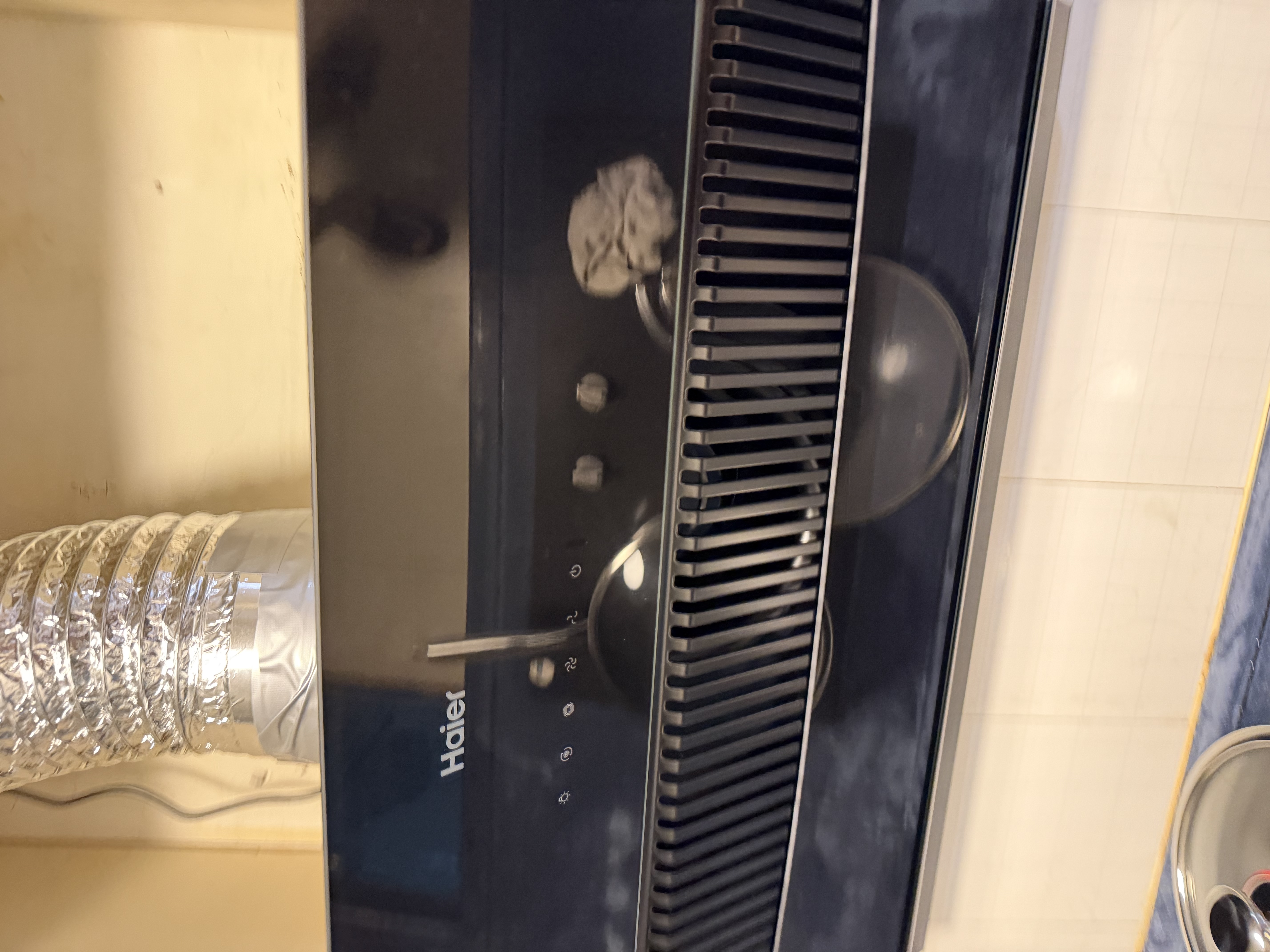 海尔（Haier）抽吸排油烟机 侧吸式以旧换新免费上门安装 23风量家用大吸力自清洁 一级能效挥手智控 J25Max 实拍图