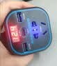 梦选车载逆变器12V24V转220V汽车充电器电源转换器点烟器快充插头插座 数显快充【轿车专用】12V转220V 200W大功率多功能车载变压器插排 实拍图