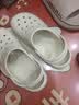 名创优品（MINISO）洞洞鞋女夏季外穿沙滩凉鞋防滑厚底踩屎感脚包头凉拖鞋骨色38-39 实拍图
