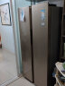 康佳（KONKA）400升对开门电冰箱 电脑温控 60厘米超薄嵌入 低噪节能家用双开门大容量冰箱 BCD-400EGX5S 晒单实拍图