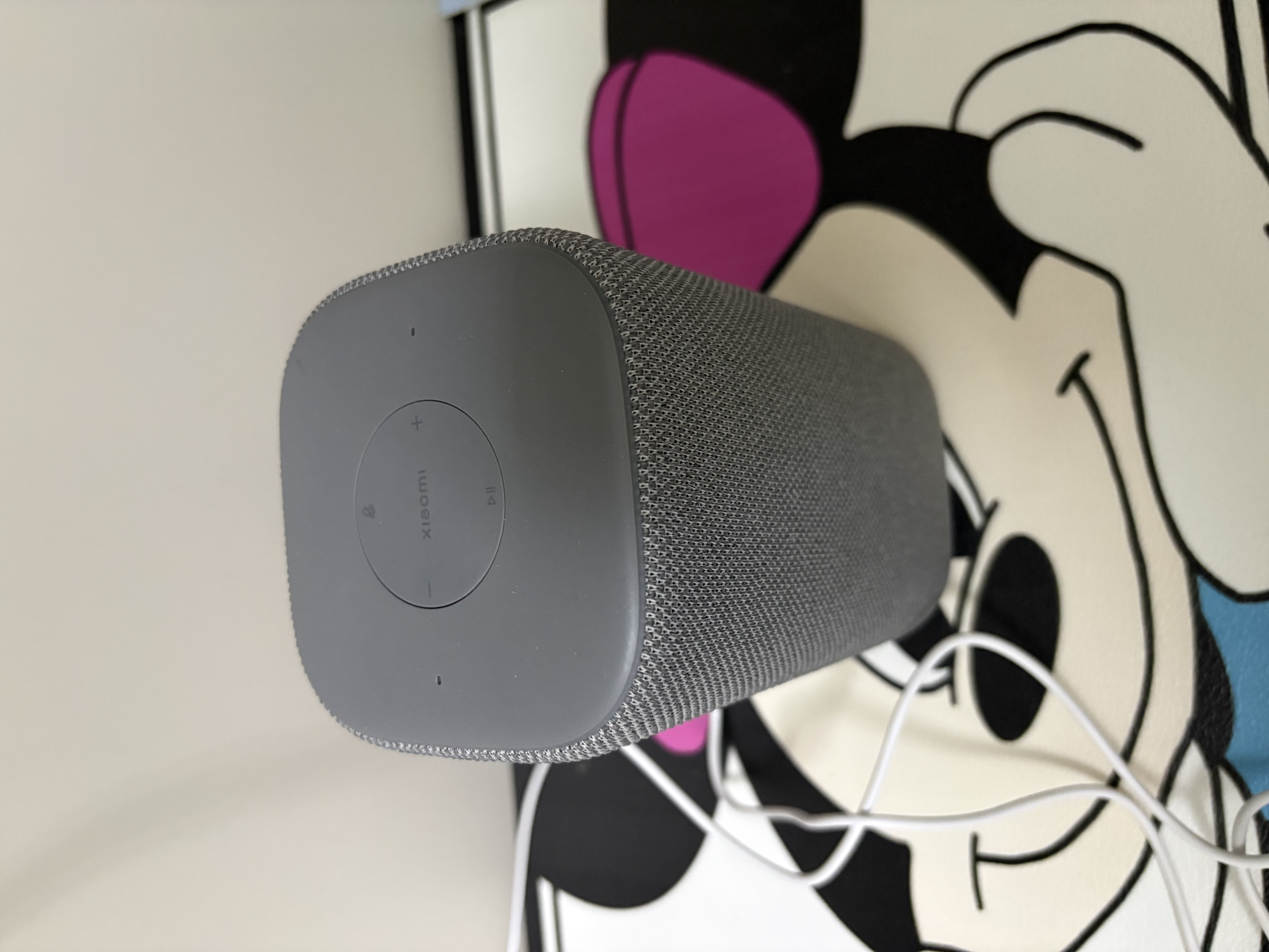 小米（MI）Xiaomi智能音箱音响 灰 超级小爱智能音箱 AI大模型问答 连续指令语控 支持远程备车 小米蓝牙音箱 实拍图