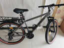 兰令（RALEIGH） 山地车自行车铝合金车架变速油碟减震成人男青少年学生通勤单车 探险家 骑士灰 21速 线碟 钢架 26英寸（适合身高155-185cm） 实拍图