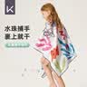 Keep儿童游泳浴巾泡温泉速干斗篷吸水快干夏季便携可穿男童女童 实拍图