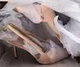 CHARLES&KEITH缎面蝴蝶结尖头高跟凉鞋女生日礼物送女友CK1-60361556 Light Pink浅粉色 39 实拍图