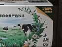 伊利【新鲜日期】金典纯牛奶 200ml*12 3.6g乳蛋白中秋礼品礼盒装 7月 实拍图