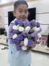 囍柿莲莲送女生朋友老婆生日礼物玫瑰花束毯子实用结婚伴手礼闺蜜乔迁成品 实拍图